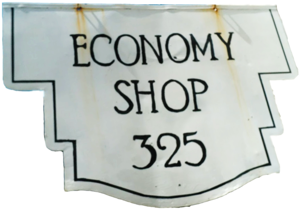 Shop sign